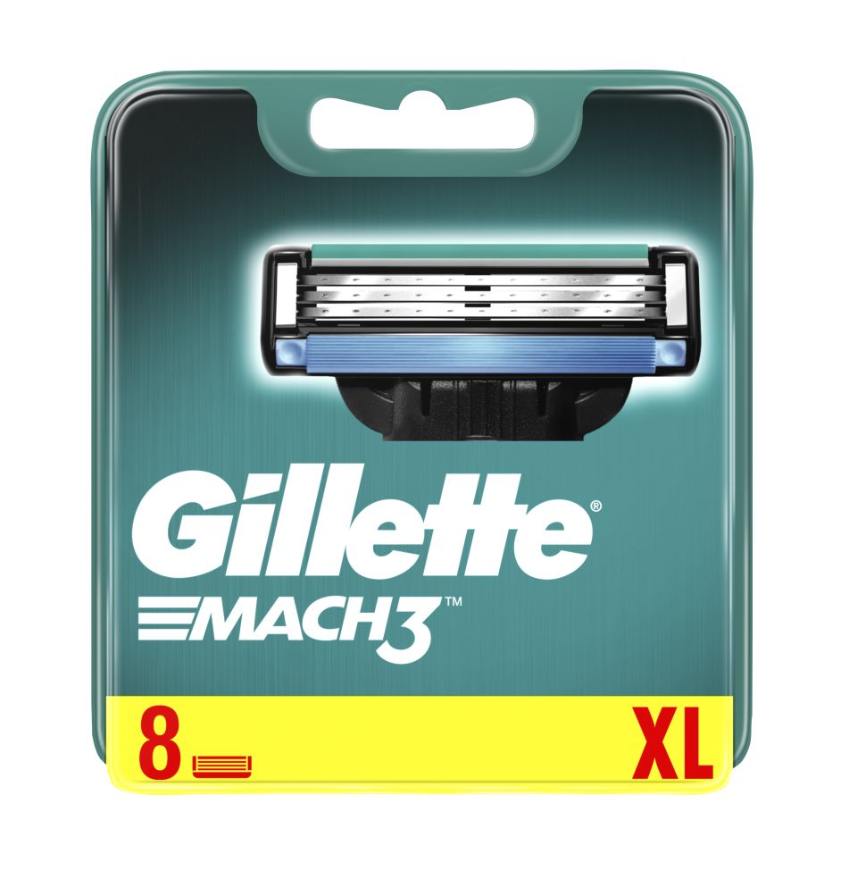 Gillette Mach3 náhradní hlavice 8 ks Gillette