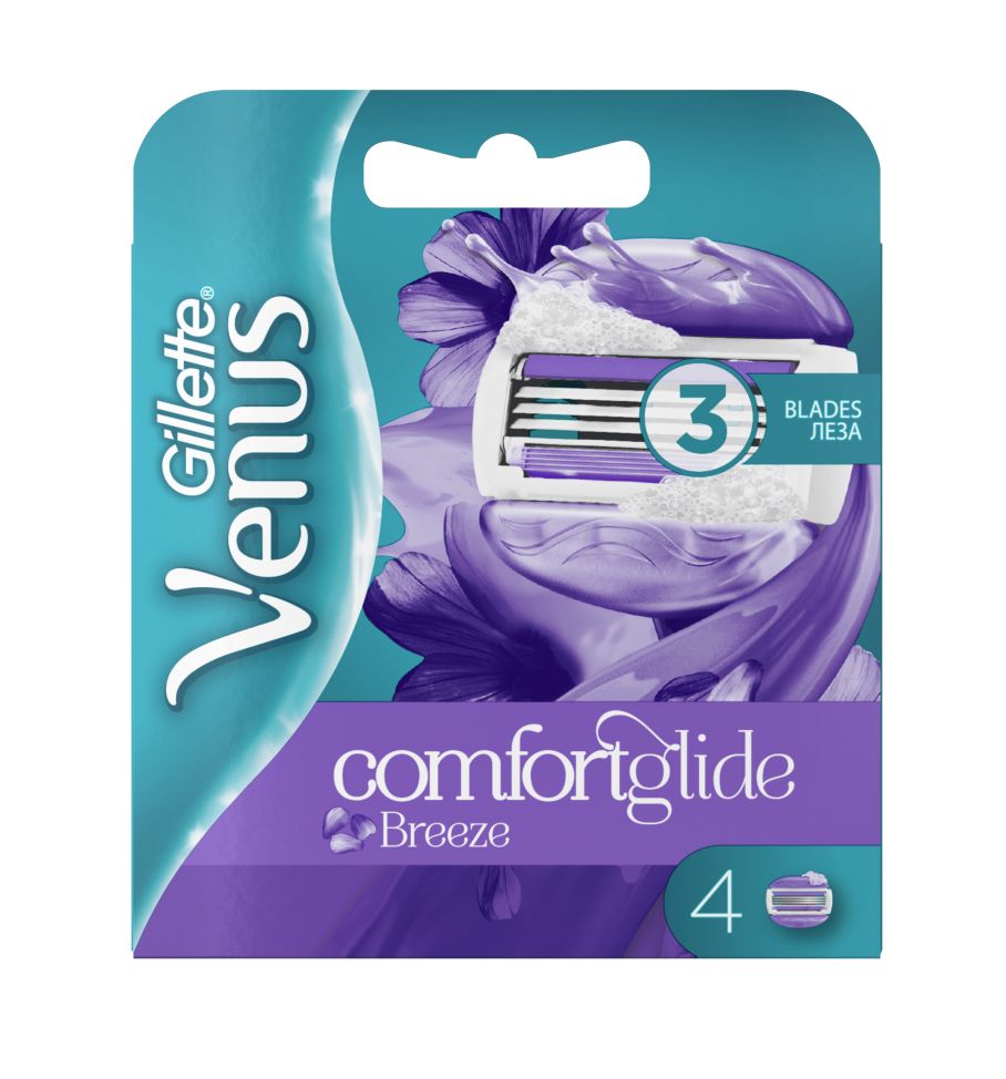 Gillette Venus ComfortGlide Breeze náhradní hlavice 4 ks Gillette