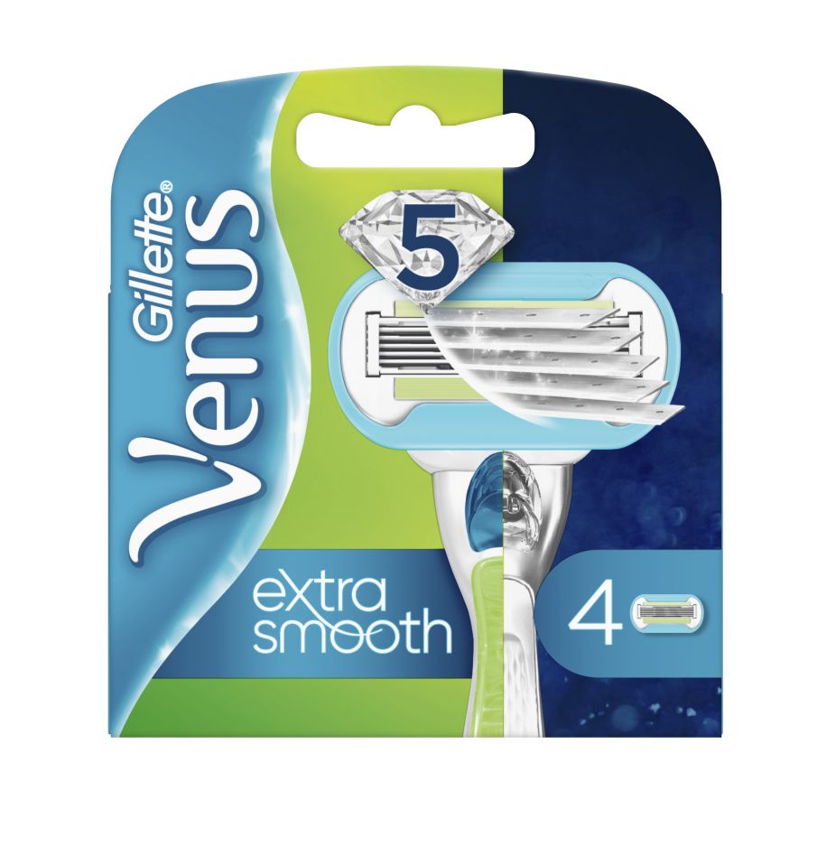 Gillette Venus Extra Smooth náhradní hlavice 4 ks Gillette