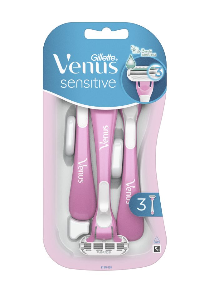 Gillette Venus Sensitive dámské jednorázové holítko 3 ks Gillette