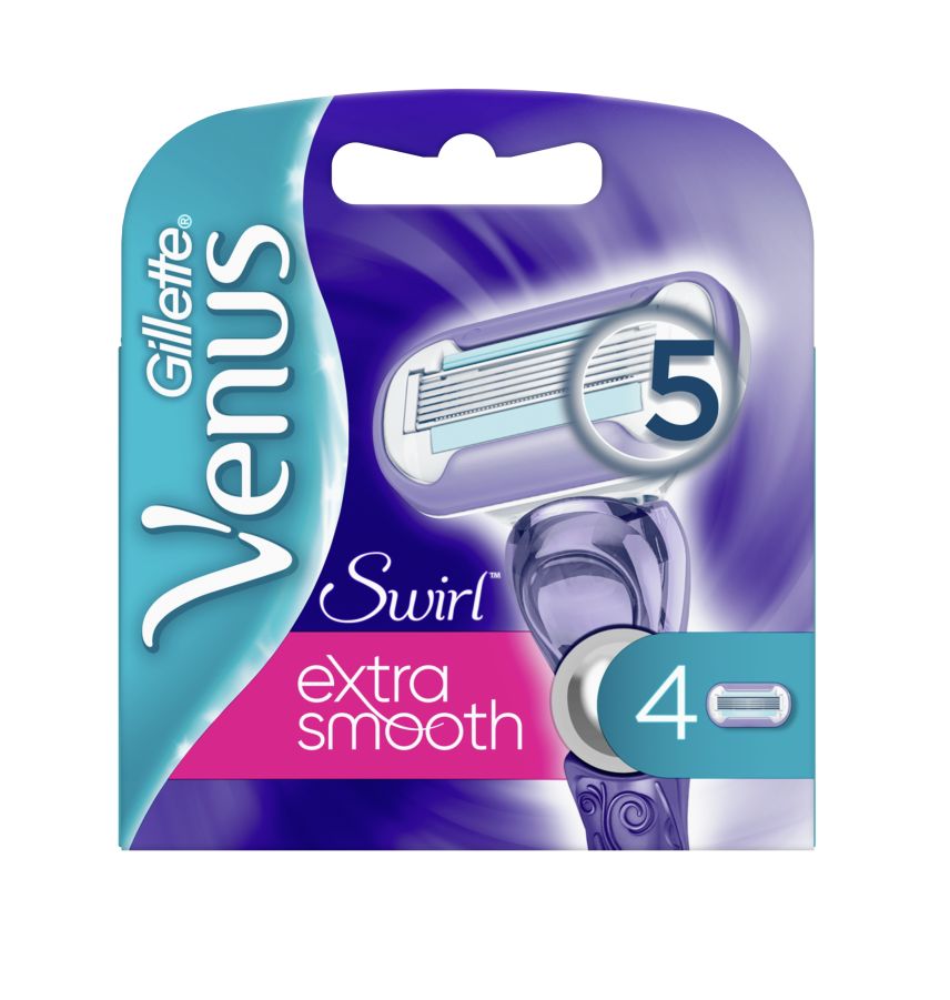 Gillette Venus Swirl Extra Smooth náhradní hlavice 4 ks Gillette