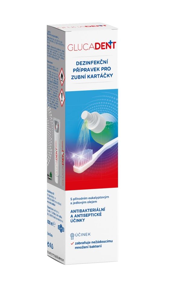 Glucadent Dezinfekce na zubní kartáčky 100 ml Glucadent