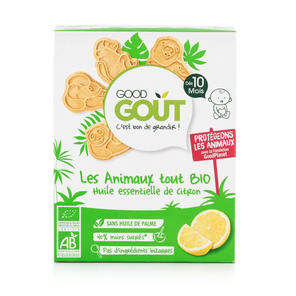 Good Gout BIO Citronová zvířátka 10m+ 80 g Good Gout