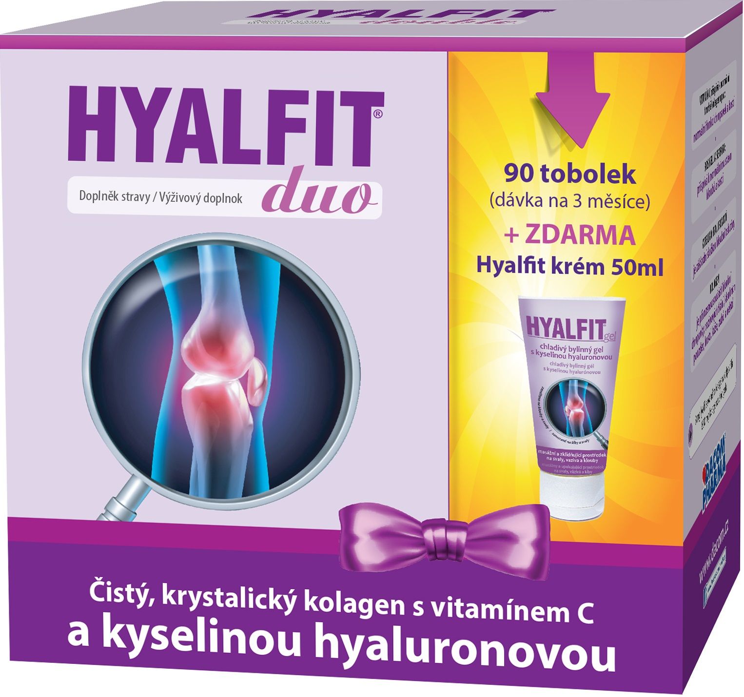 Hyalfit DUO tob.90 + krém 50ml Hyalfit