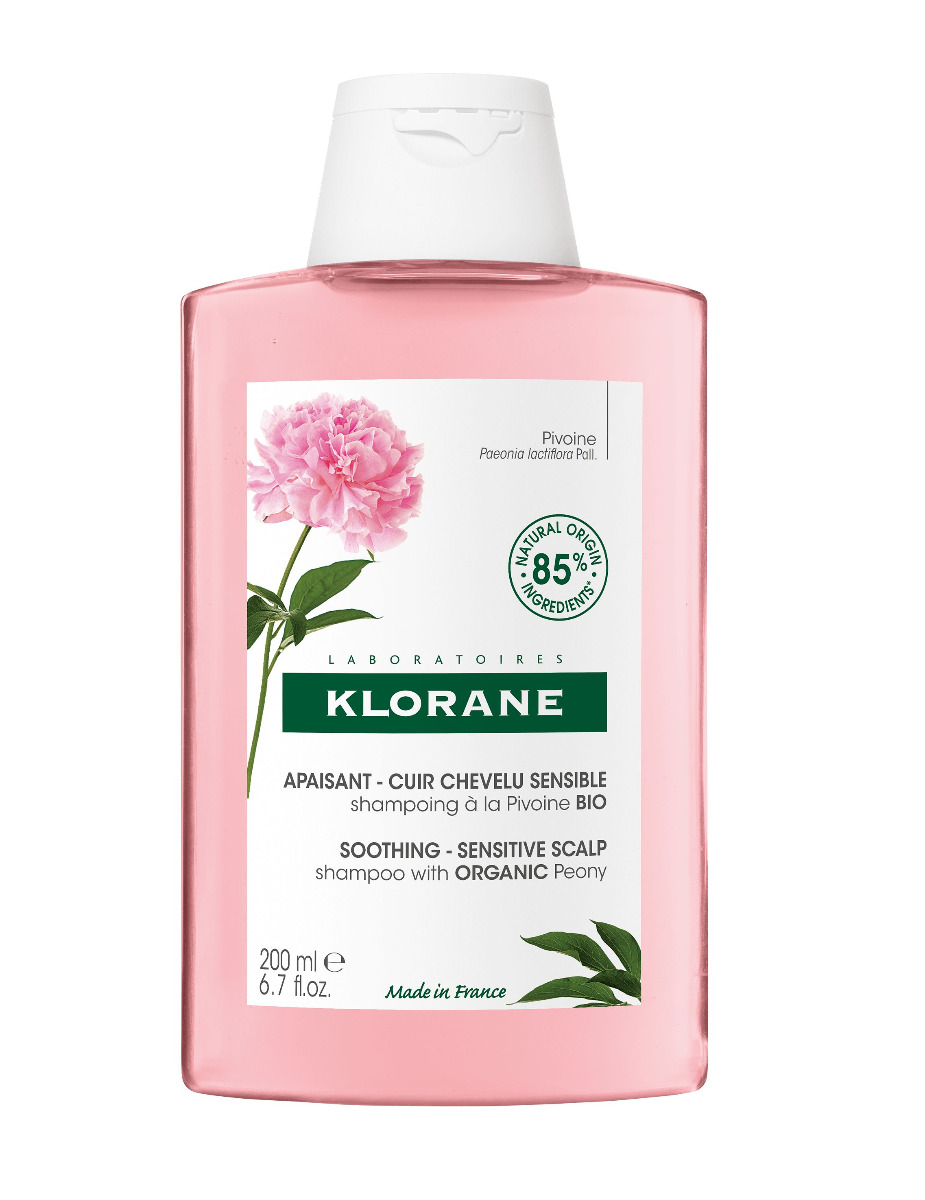 KLORANE Šampon s BIO pivoňkou pro citlivou a podrážděnou vlasovou pokožkou 200 ml KLORANE