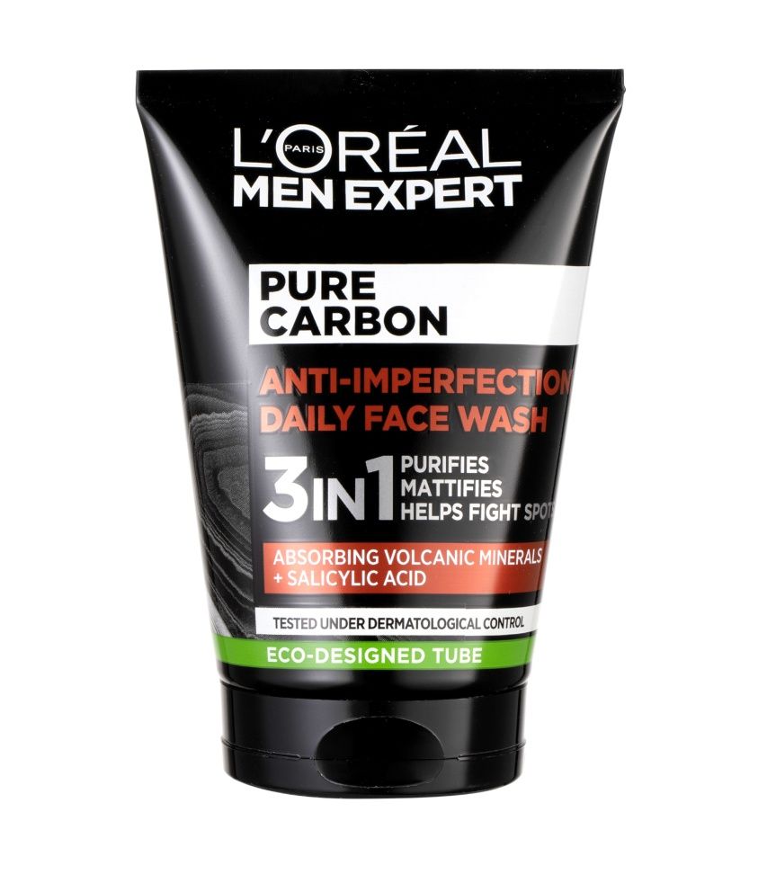 Loréal Paris Men Expert Pure Carbon 3v1 čisticí gel proti nedokonalostem pleti 100 ml Loréal Paris
