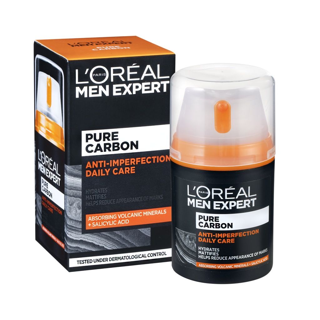 Loréal Paris Men Expert Pure Carbon denní krém proti nedokonalostem 50 ml Loréal Paris