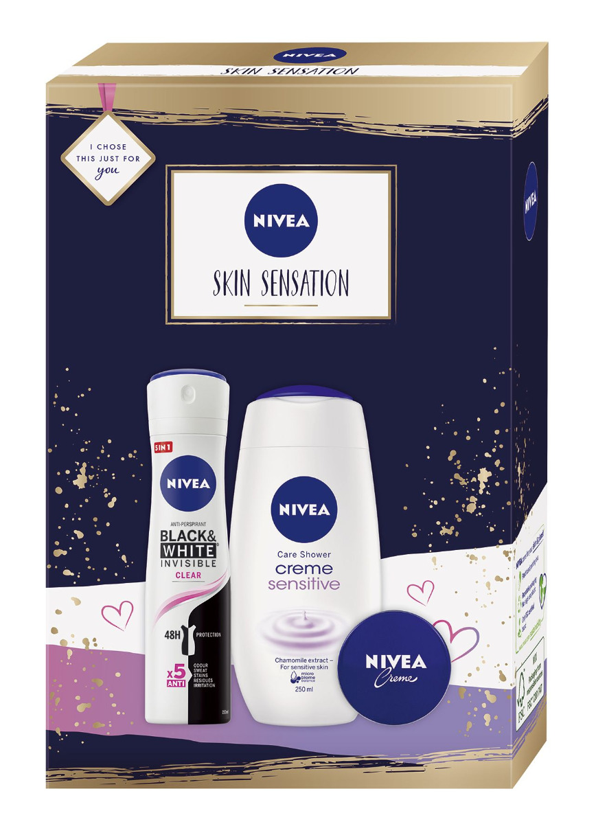 Nivea Skin Sensation vánoční set Nivea