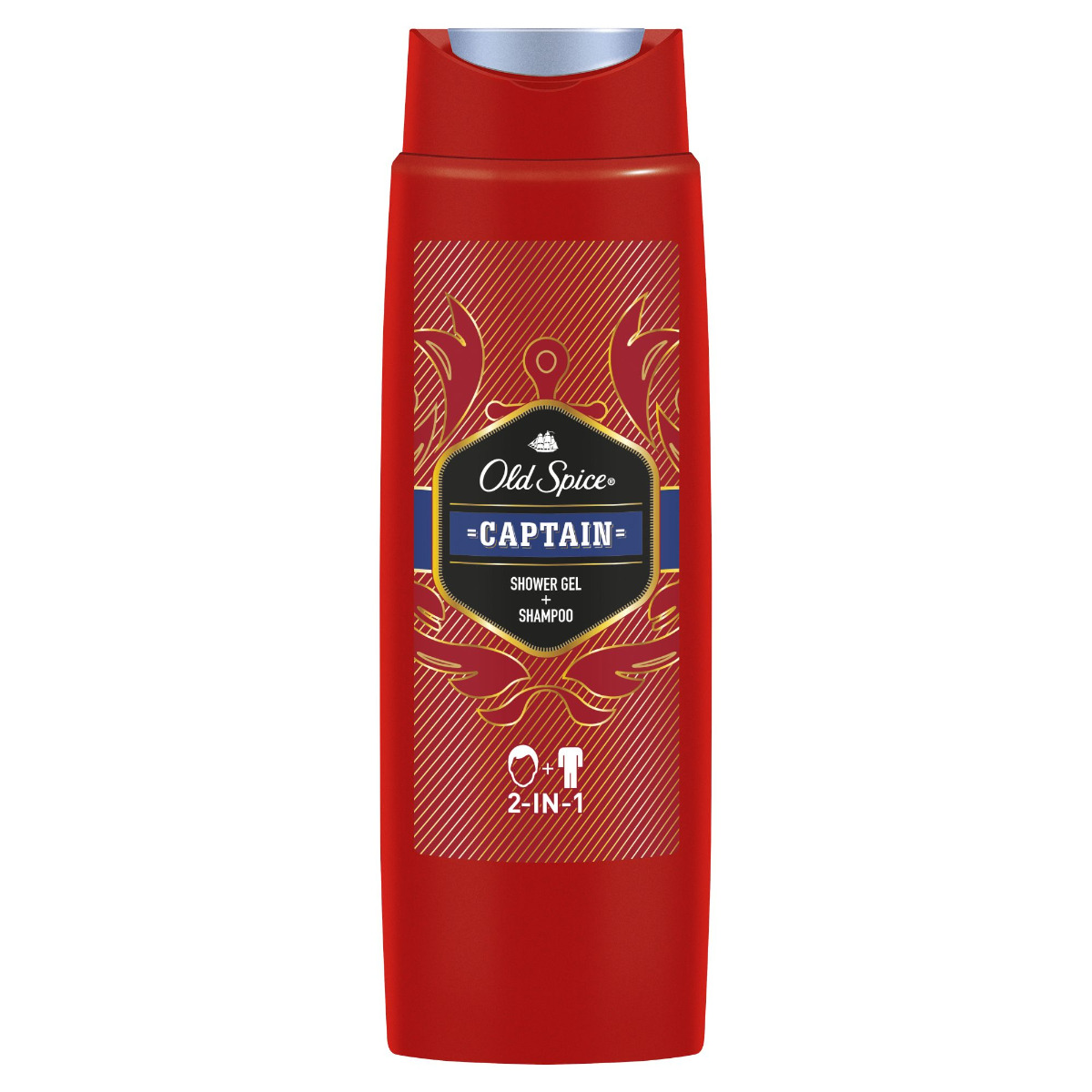 Old Spice Captain Pánský sprchový gel a šampon 250 ml Old Spice
