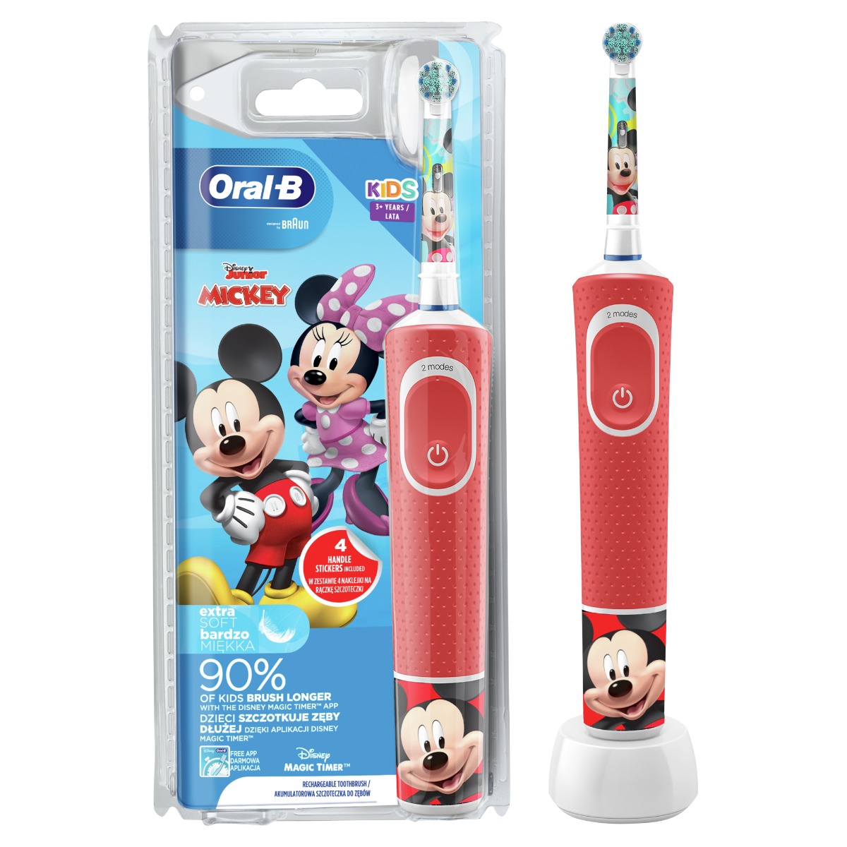 Oral-B Vitality Kids Mickey elektrický zubní kartáček Oral-B
