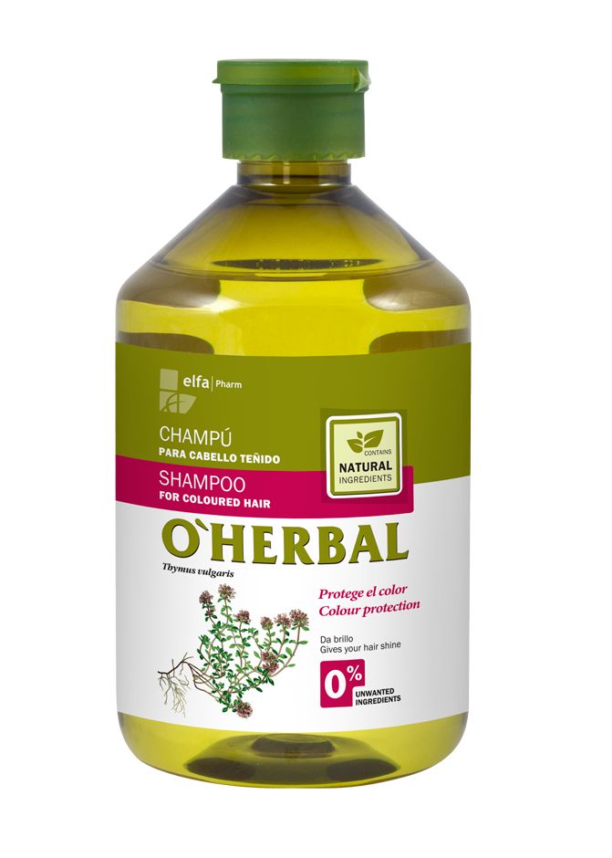 O´Herbal Šampon pro barvené vlasy s extraktem z tymiánu 500 ml O´Herbal