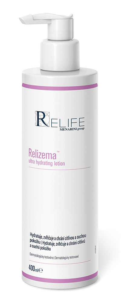 Relizema Ultra hydrating lotion pump dispenser 400 ml Relizema