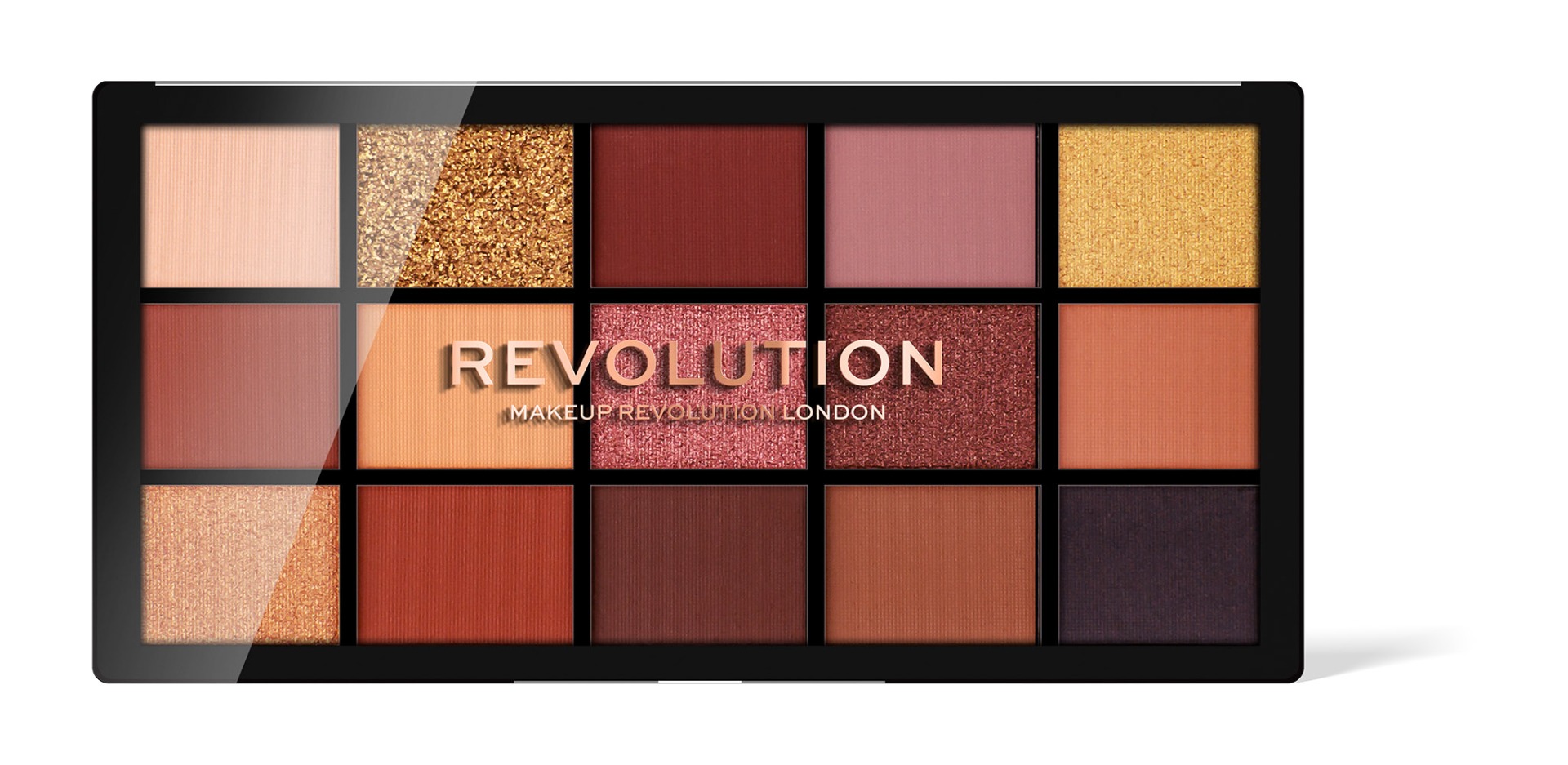Revolution Re-Loaded Velvet Rose paletka očních stínů 17 g Revolution