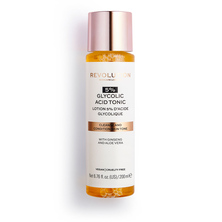 Revolution Skincare 5% Glycolic Acid pleťové tonikum 200 ml Revolution