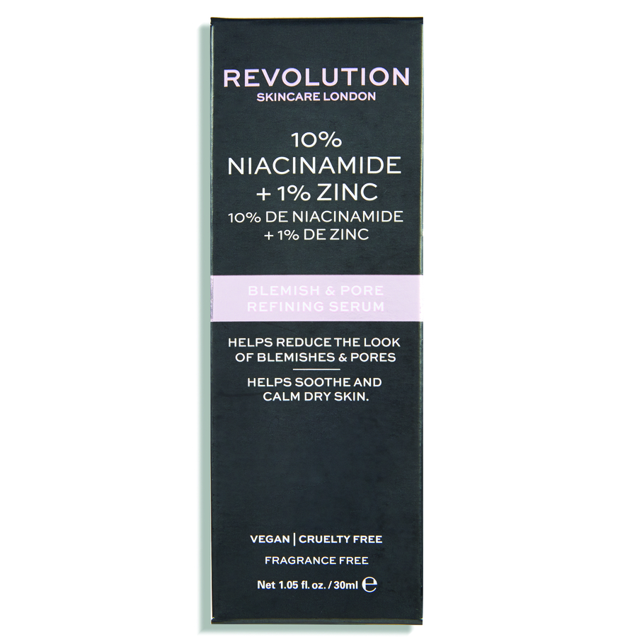 Revolution Skincare Blemish and Pore Refining 10% Niacinamide + 1% Zinc sérum 30 ml Revolution