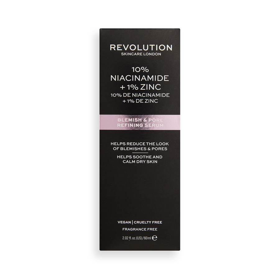 Revolution Skincare Blemish and Pore Refining Serum - 10% Niacinamide + 1% Zinc sérum 60 ml Revolution