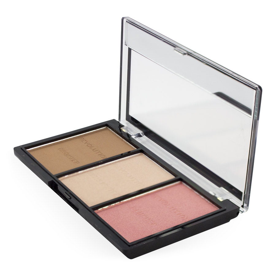 Revolution Ultra Sculpt & Contour Kit Ultra Fair C01 paletka na tvář 11 g Revolution