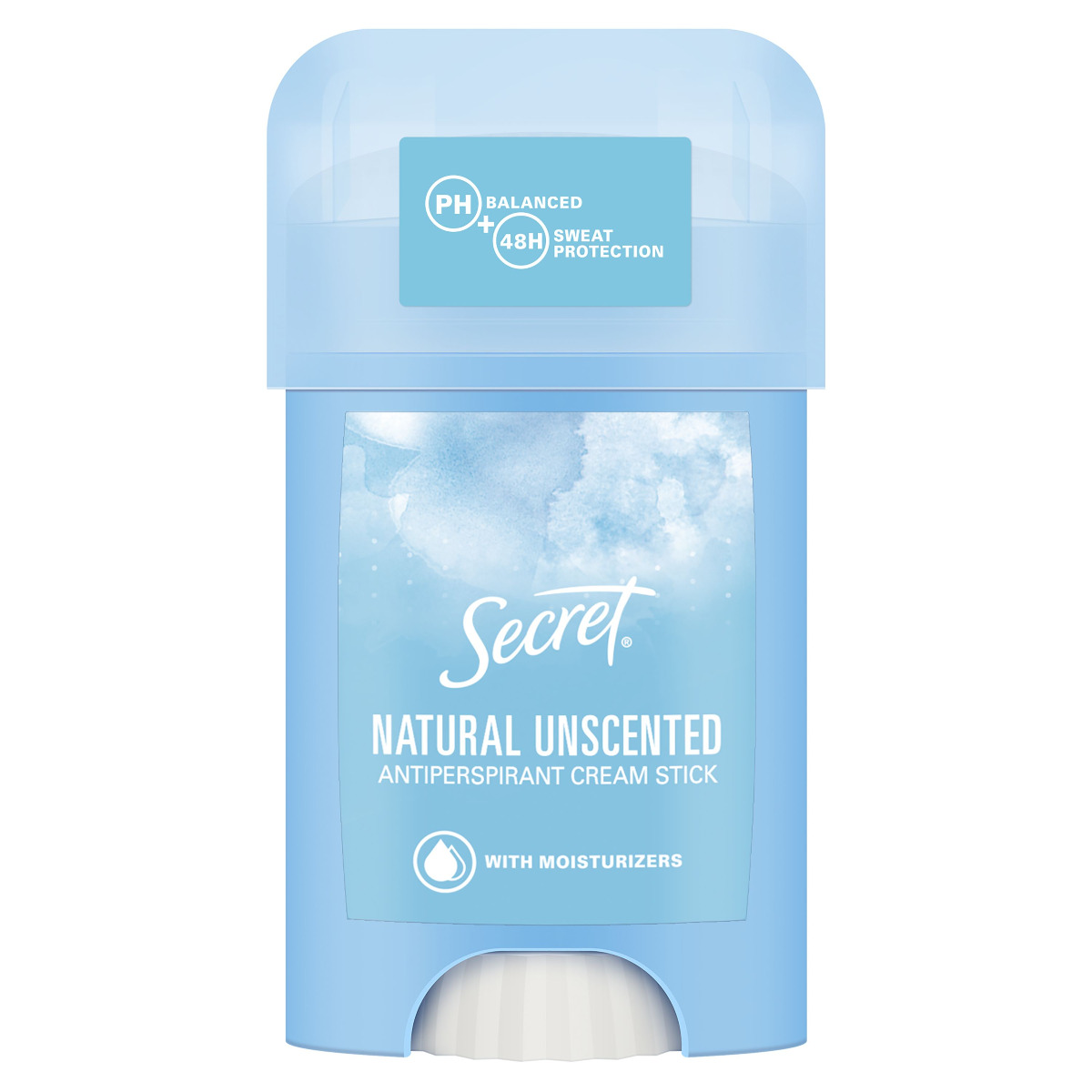Secret Natural Unscented Dámský krémový antiperspirant 40 ml Secret