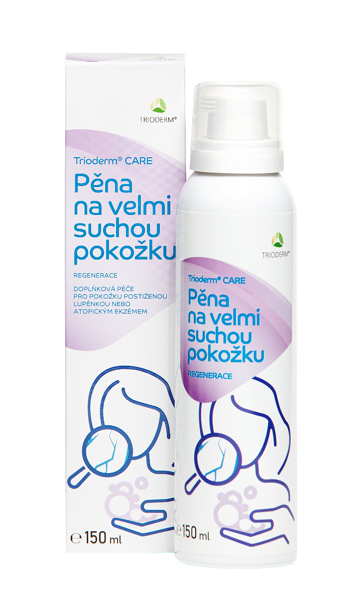 Trioderm CARE Pěna na velmi suchou pokožku 150 ml Trioderm