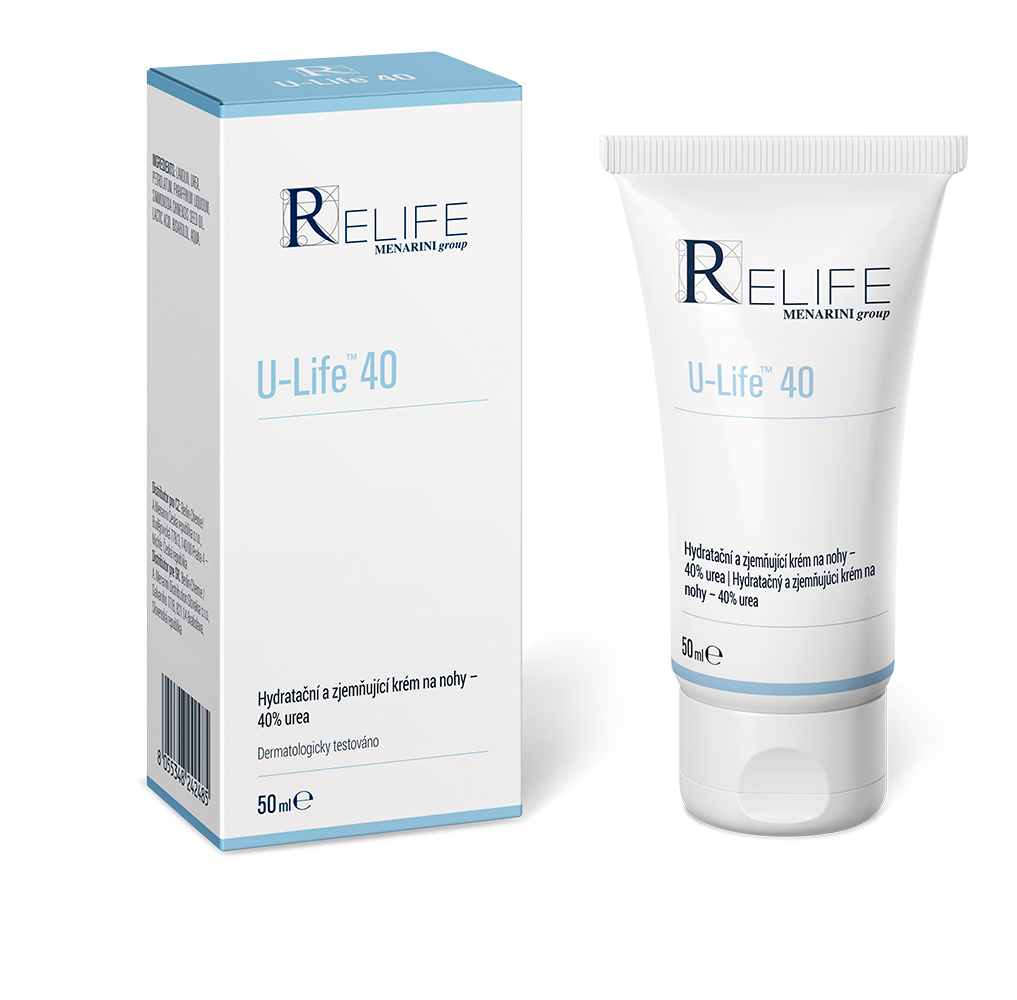 U-Life 40 krém na nohy 40% urea 50 ml U-Life