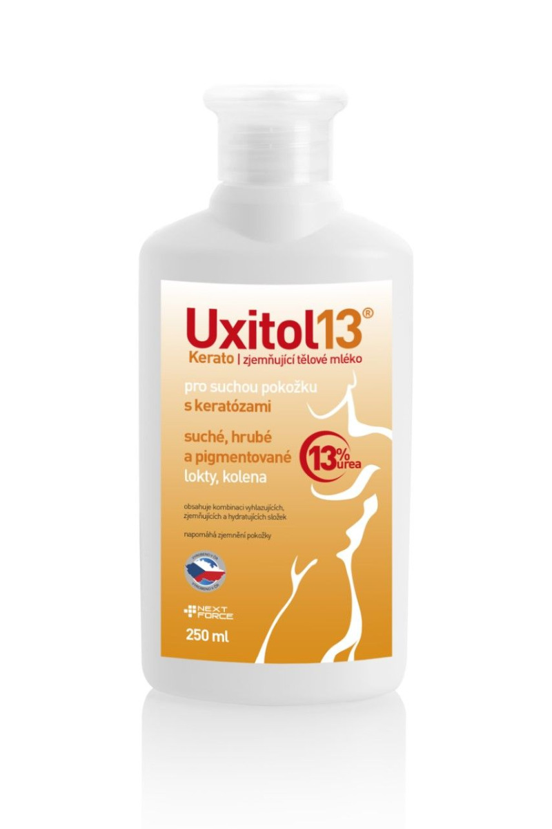 Uxitol 13 Kerato zjemňující tělové mléko 250 ml Uxitol