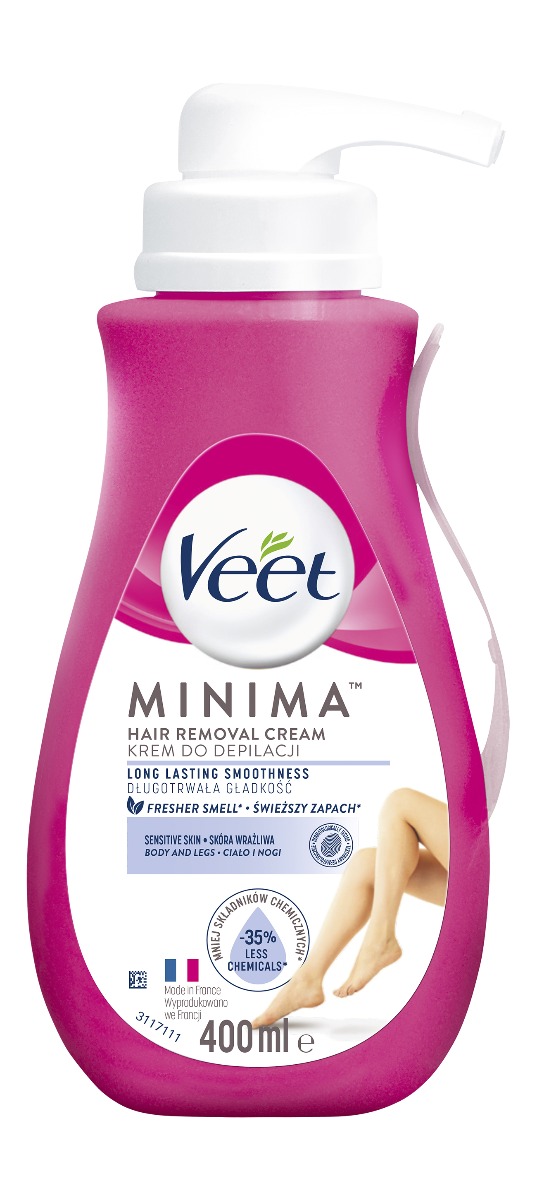 Veet Minima Depilační krém pro citlivou pokožku 400 ml Veet