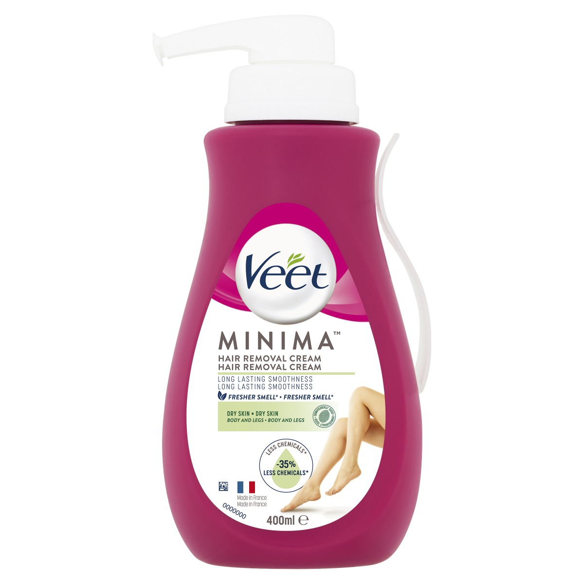 Veet Minima Depilační krém pro suchou pokožku 400 ml Veet