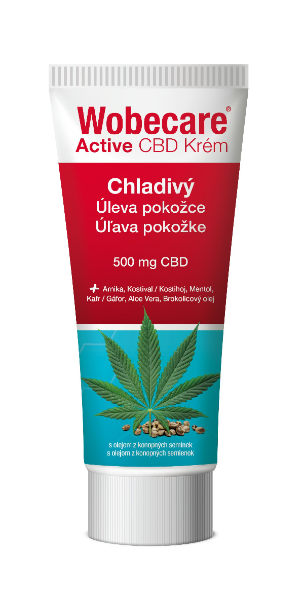 Wobecare Active CBD krém 100 ml Wobecare