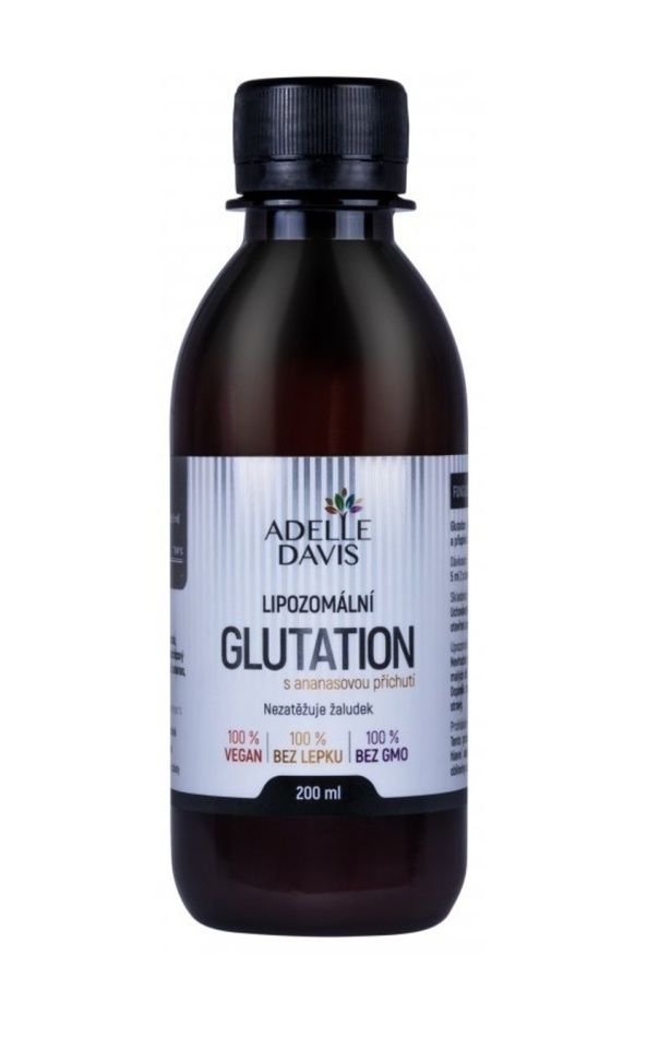 Adelle Davis Lipozomální Glutation příchuť ananas 200 ml Adelle Davis