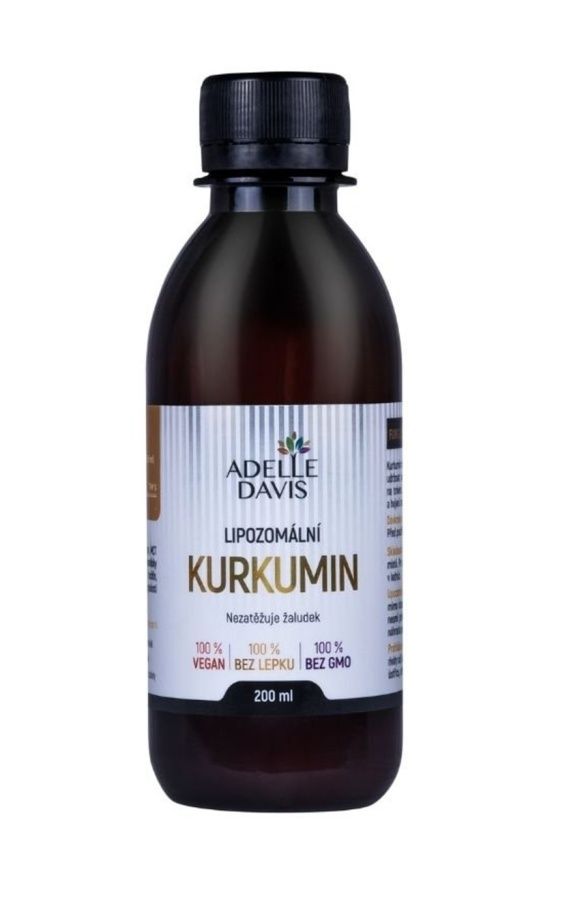 Adelle Davis Lipozomální Kurkumin 200 ml Adelle Davis