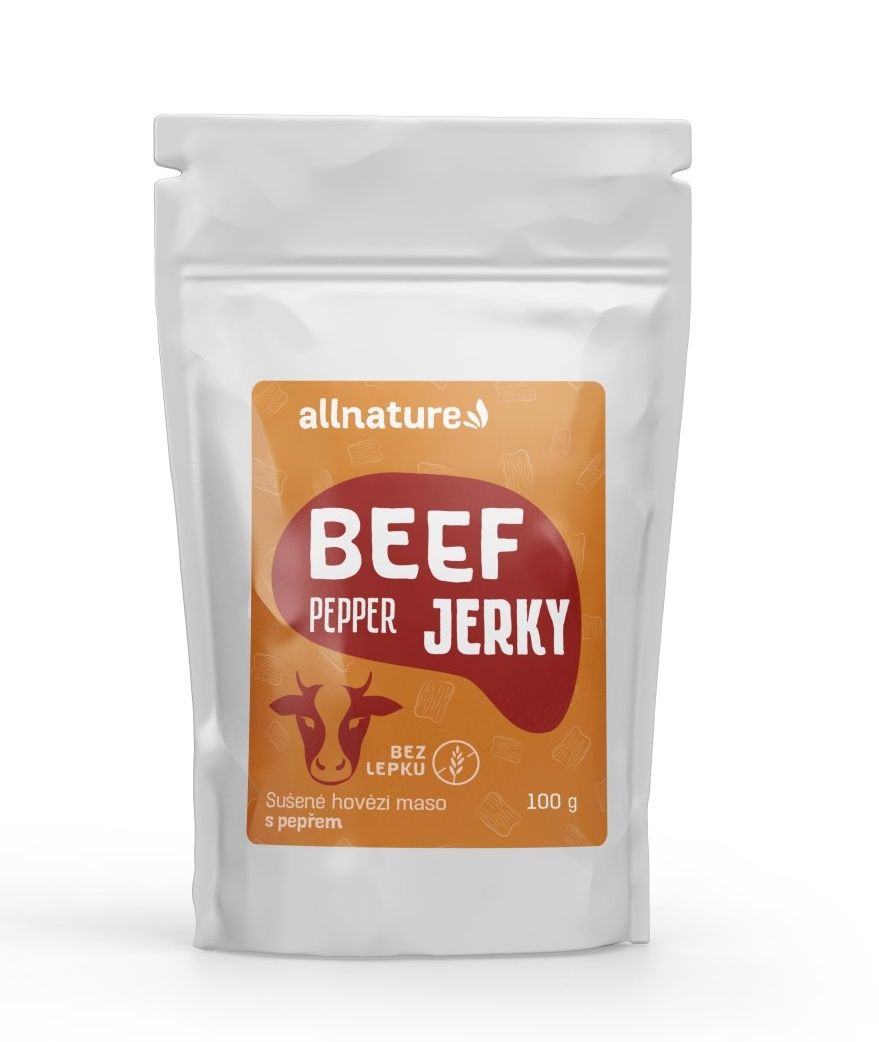 Allnature BEEF Pepper Jerky 100 g Allnature