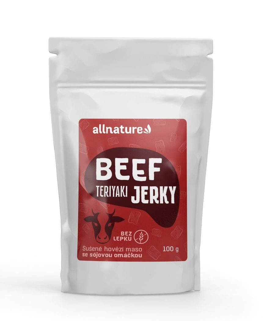Allnature BEEF Teriyaki Jerky 100 g Allnature