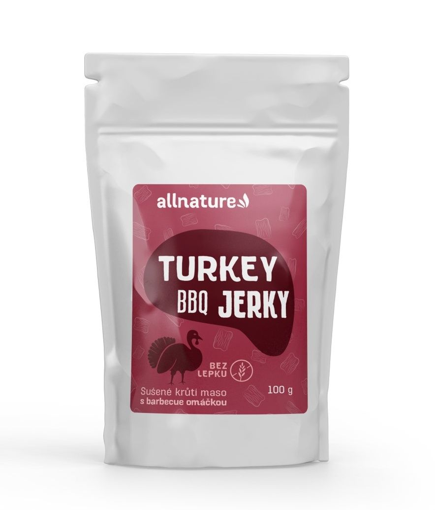 Allnature TURKEY BBQ Jerky 100 g Allnature