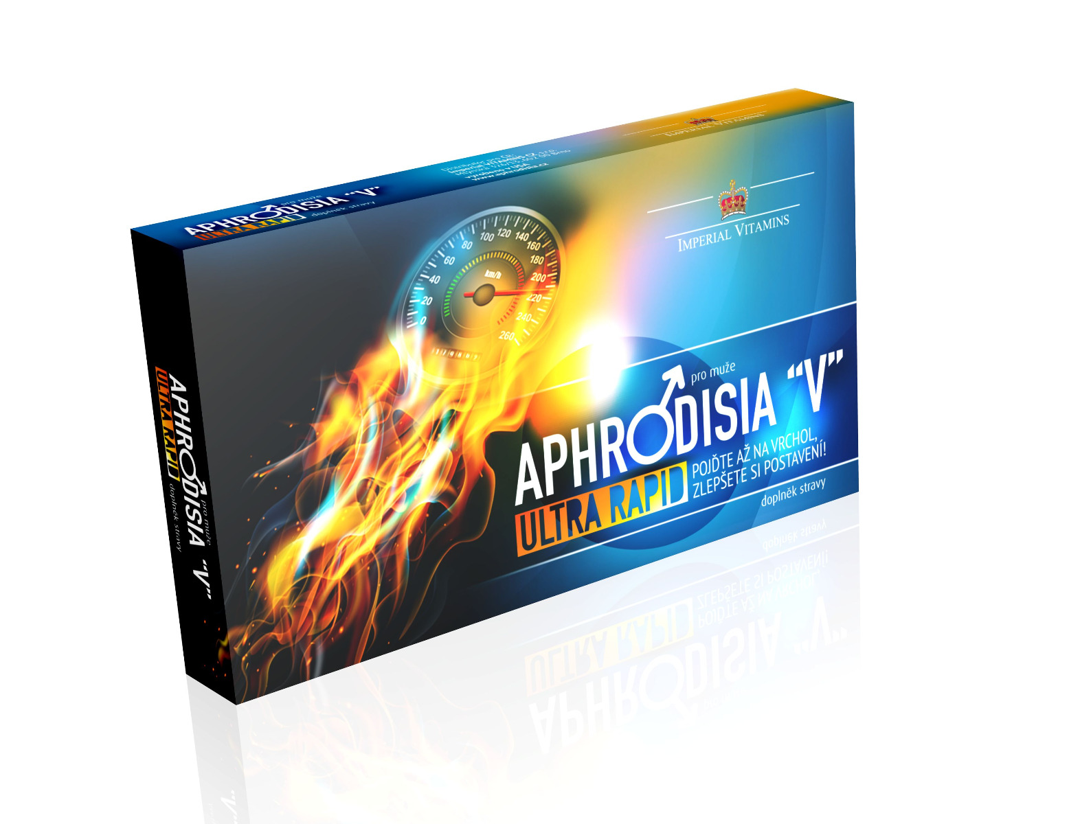 Aphrodisia V ultra rapid pro muže 10 kapslí Aphrodisia