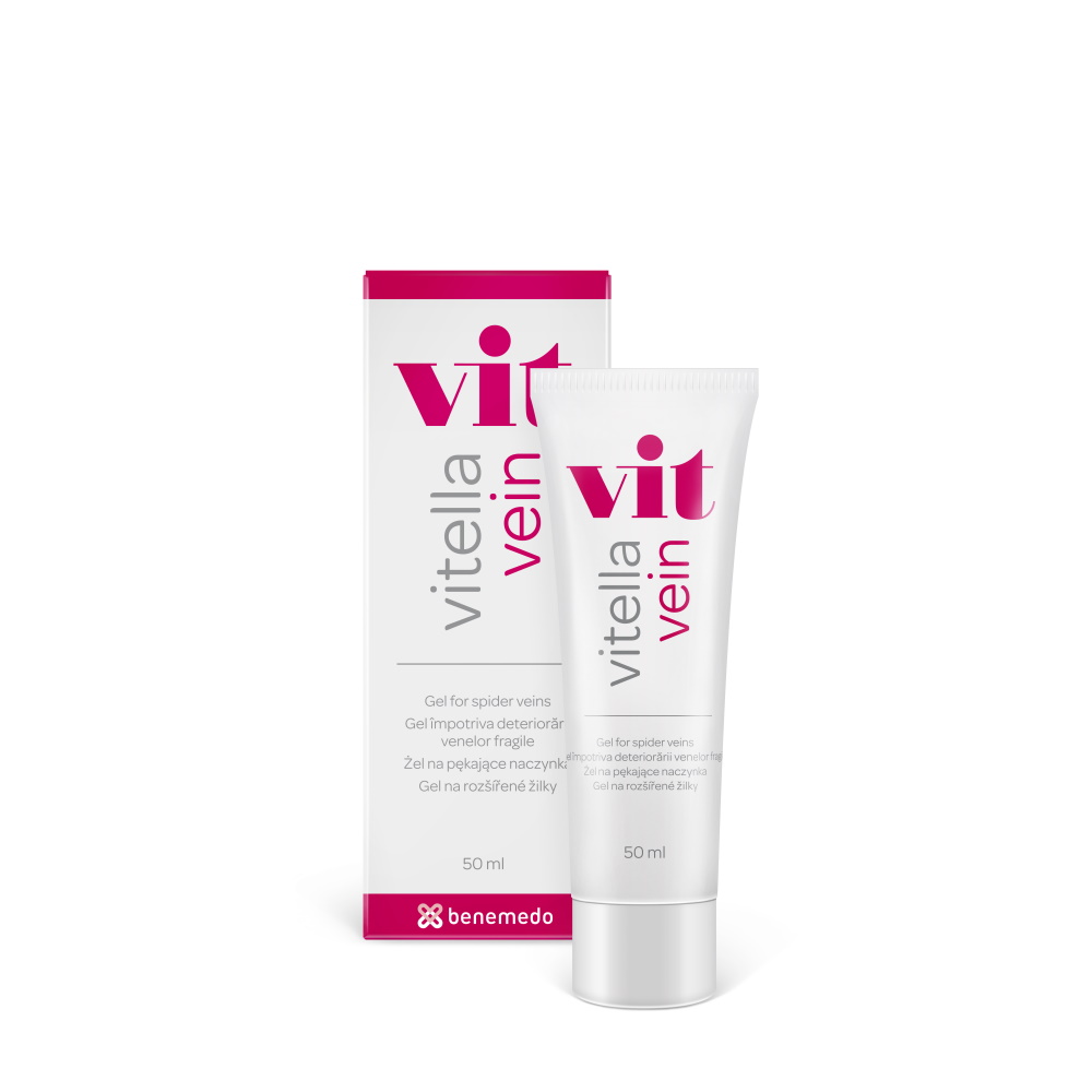 Benemedo Vitella Vein gel na rozšířené žilky 50 ml Benemedo