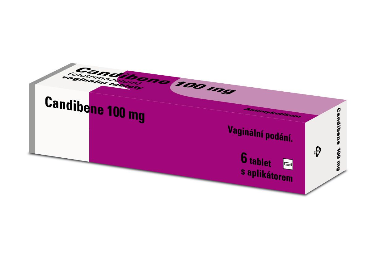 Candibene 100mg tbl.vag.6x100mg Candibene