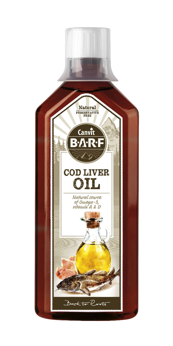 Canvit BARF Cod Liver Oil 500 ml Canvit