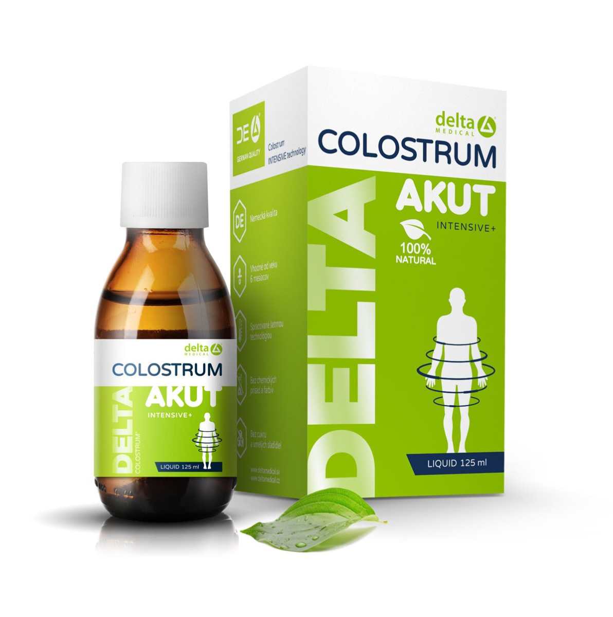 DELTA Colostrum Akut 100% Natural 125 ml DELTA