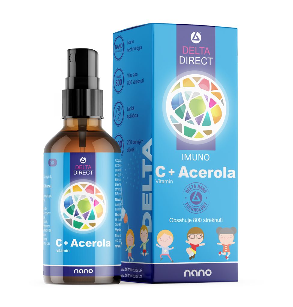 DELTA Direct Kids Vitamin C + Acerola sprej 100 ml DELTA