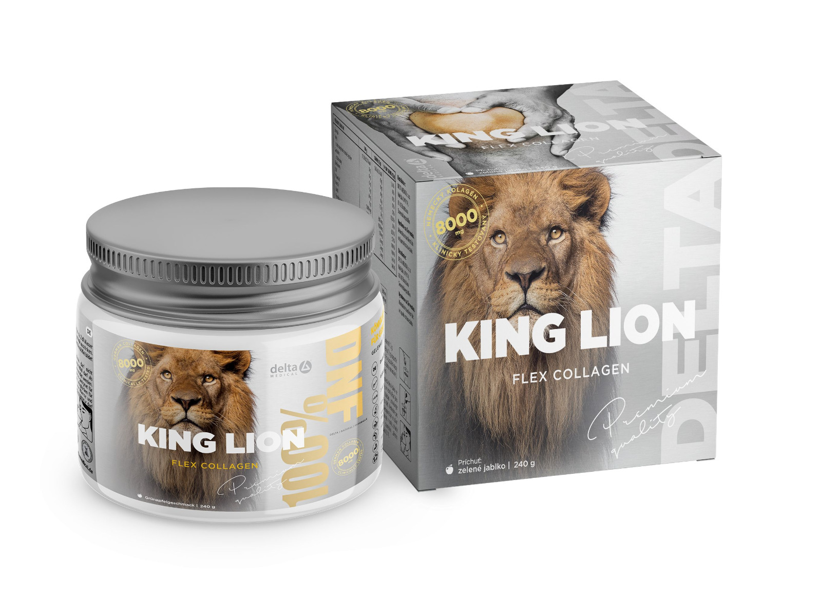 DELTA King Lion Flex Collagen 240 g DELTA