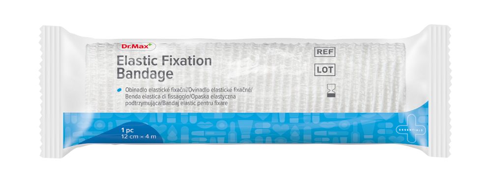 Dr.Max Elastic Fixation Bandage 12 cm x 4 m 1 ks Dr.Max