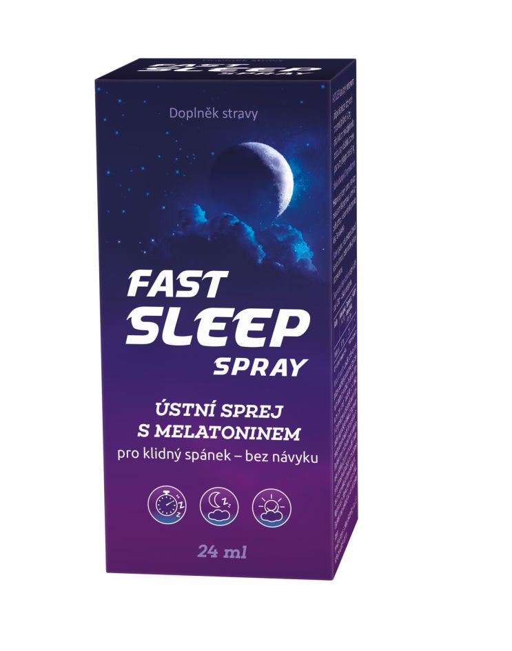 Fast Sleep Ústní sprej s melatoninem 24 ml Fast Sleep