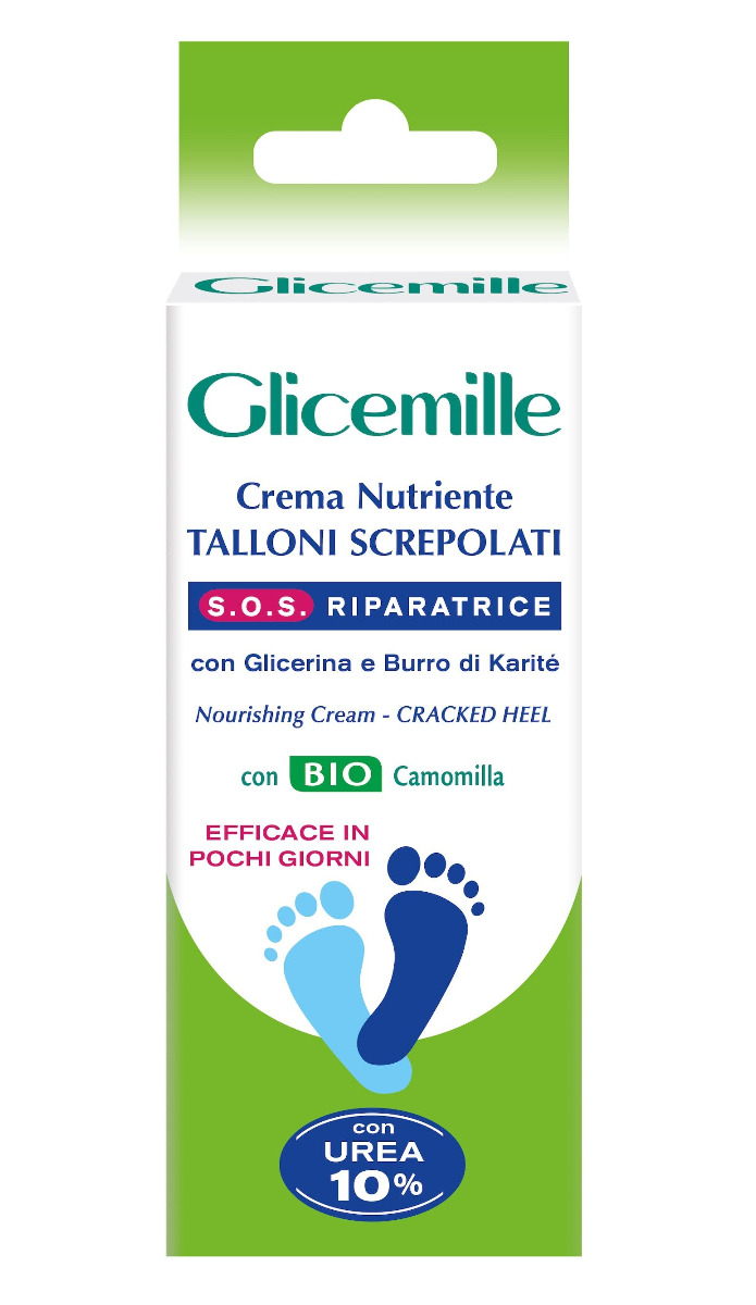 Glicemille Vyživujicí krém na popraskané paty 75 ml Glicemille