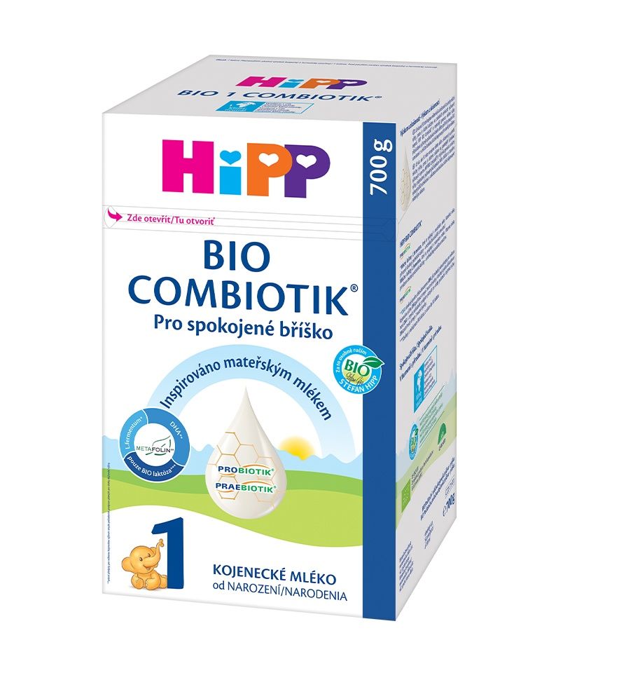 Hipp BIO Combiotik 1 Počáteční mléčná kojenecká výživa 700 g Hipp