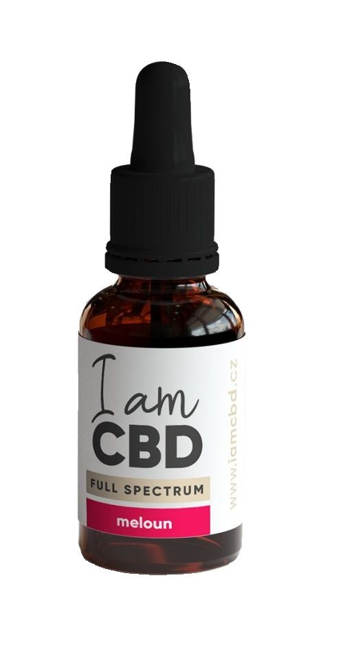 I am CBD Full Spectrum CBD olej 15% meloun 10 ml I am CBD