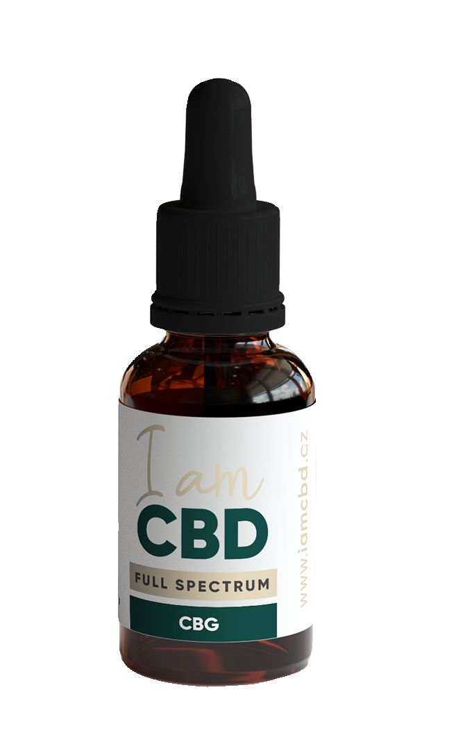 I am CBD Full Spectrum CBG konopný olej 10% 10 ml I am CBD