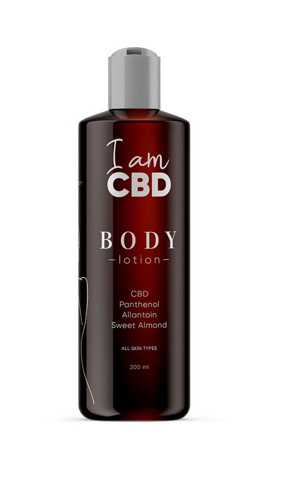 I am CBD Tělové mléko s CBD a panthenolem 200 ml I am CBD