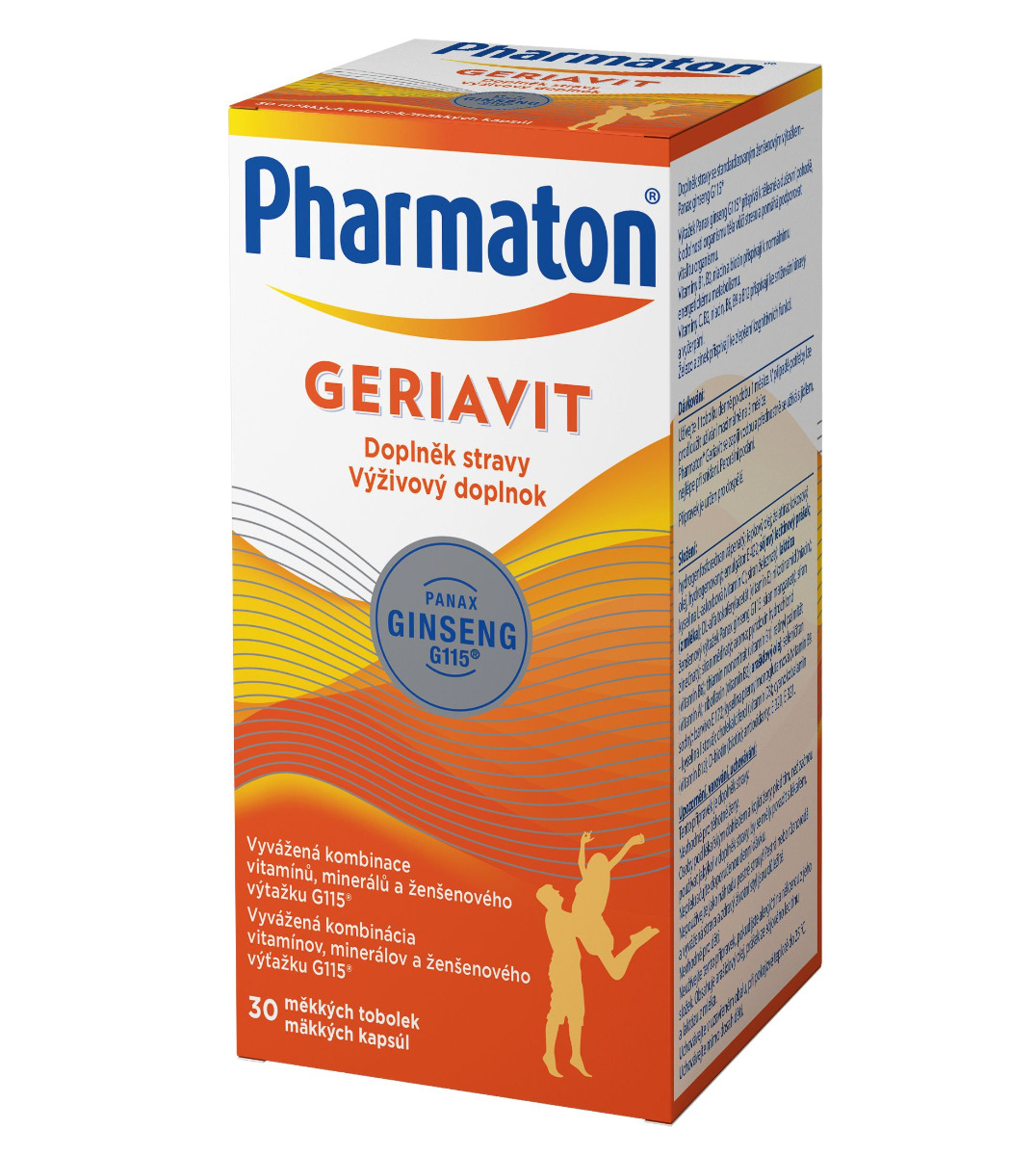 Pharmaton Geriavit 30 kapslí Pharmaton