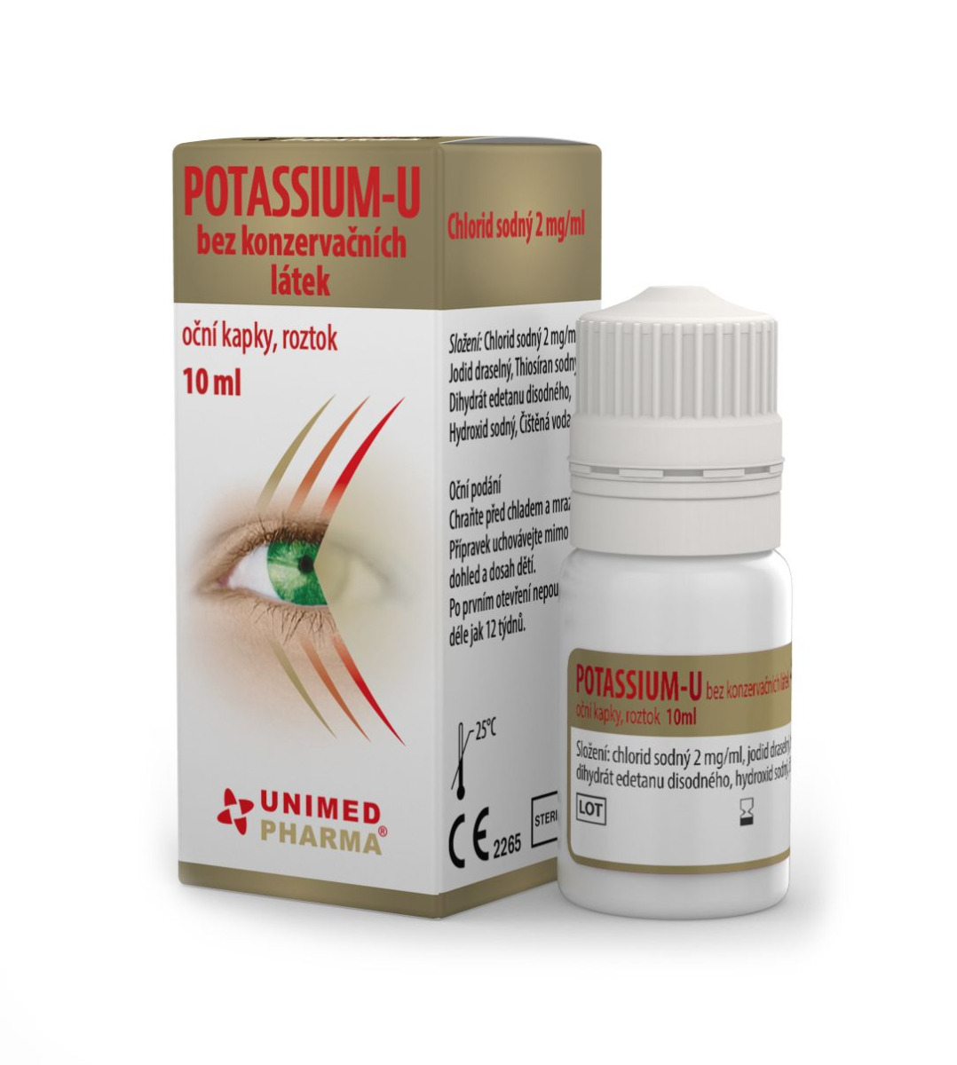 Potassium-U oční kapky 10 ml Potassium-U