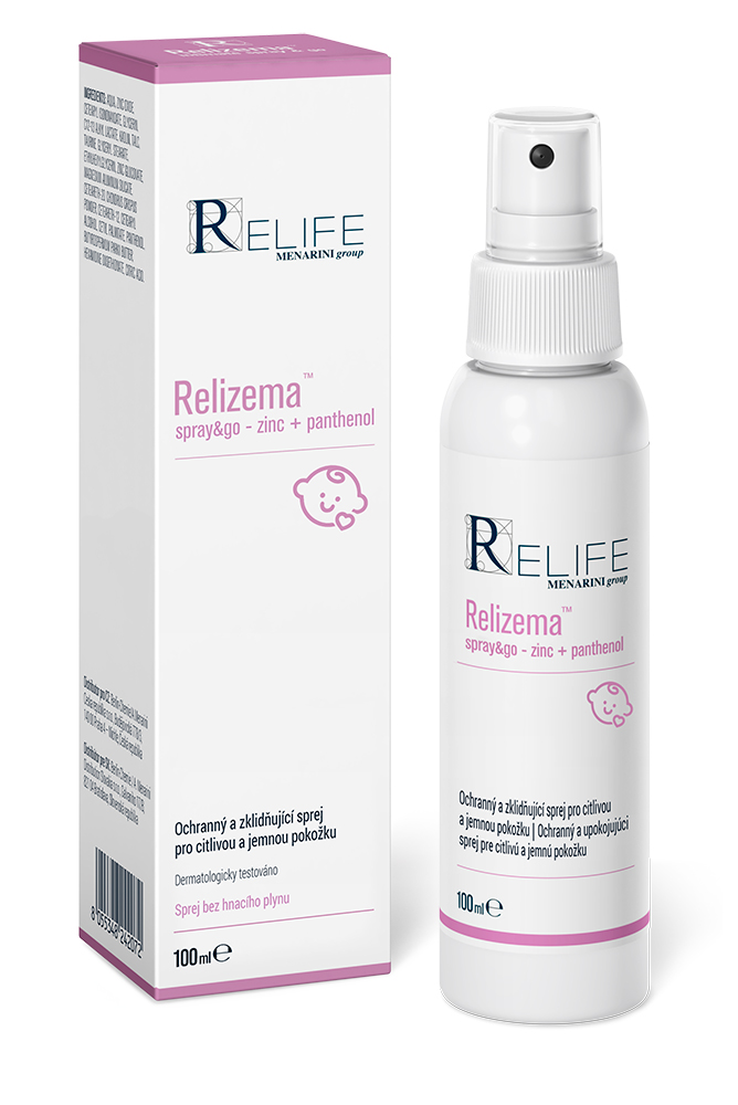 Relizema Spray&go zinc + panthenol 100 ml Relizema